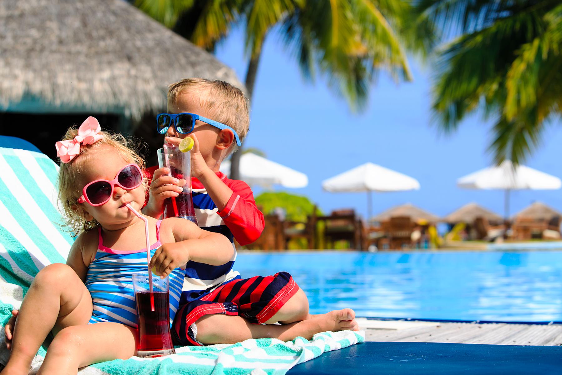 Resort with childcare services
