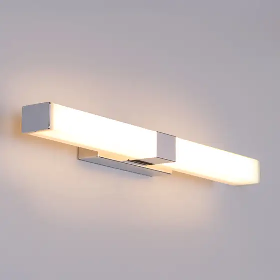 Vanity Reality (Large, Chrome, Built-In LED) Stain